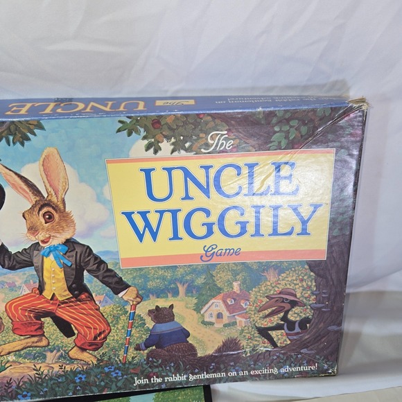 Uncle Wiggily Vintage Board Game 1988 Complete Great Condition Milton Bradley - Picture 13 of 13